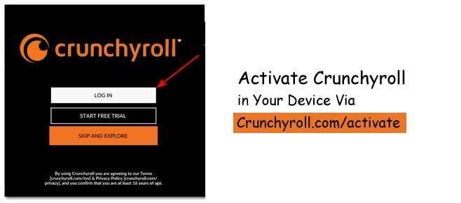 Crunchyroll.com/activate